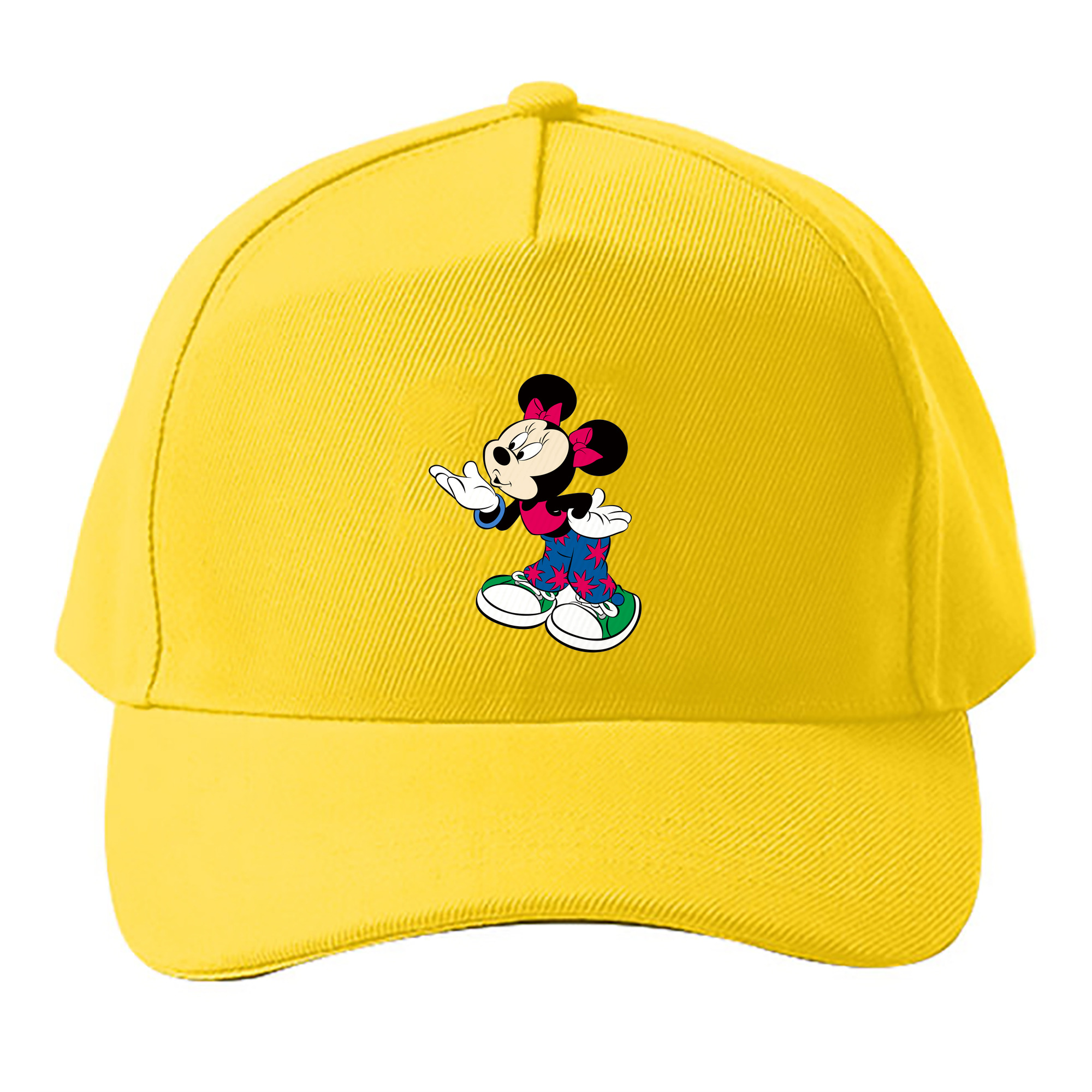 （画像用） ミッキーマウス Mickey Mouse ベースボールキャップ 綿100％ 男女兼用 帽子 スポーツ